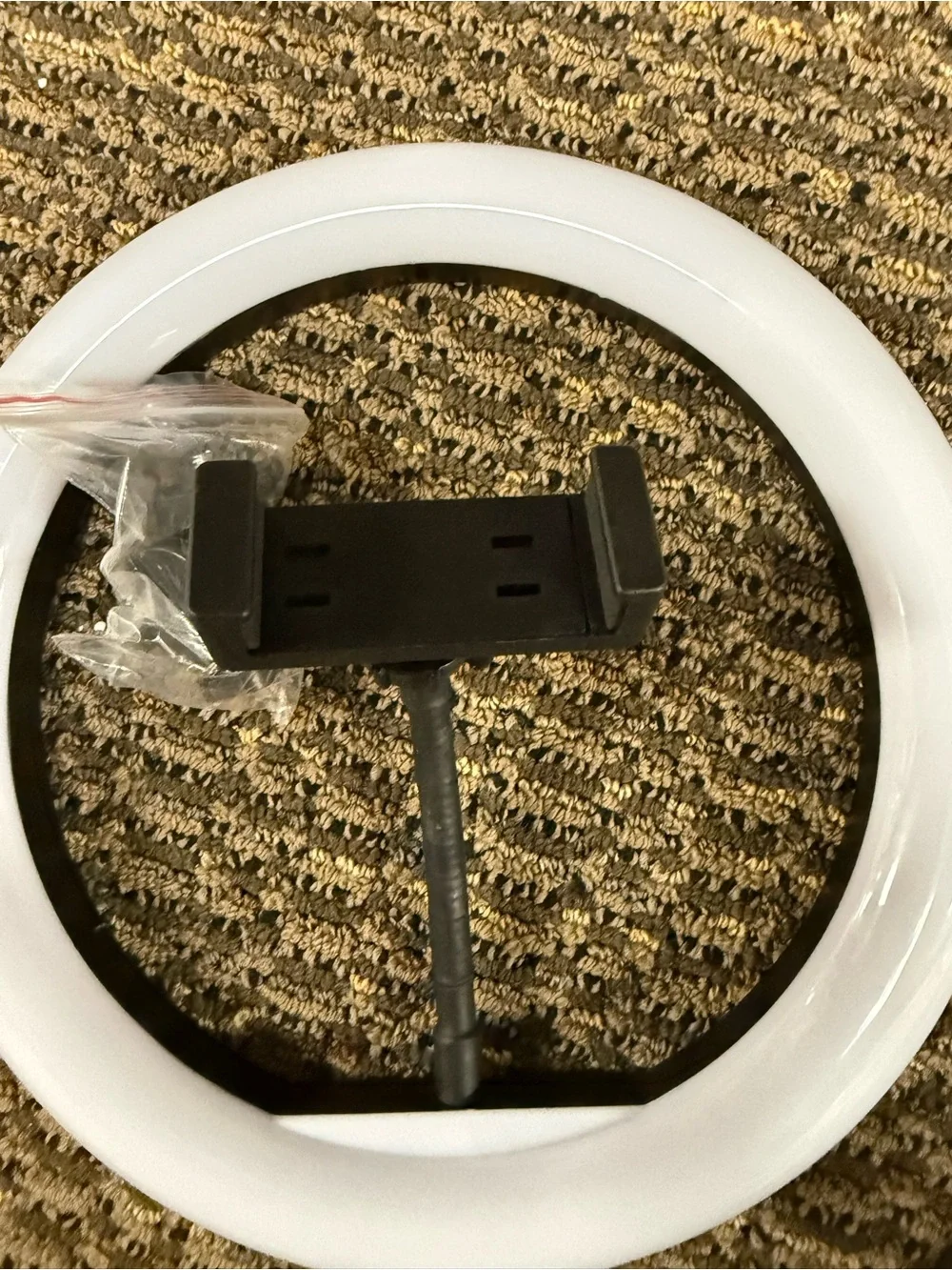 Ring Light w Phone Holder USB Powered